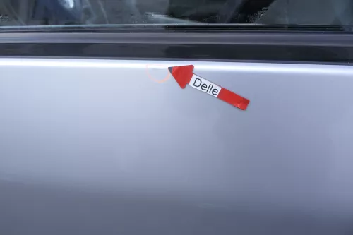 VW Lupo Seat Arosa Tür vorne links Fahrertür silber g LA7W (mechanischer Fenster (161135)