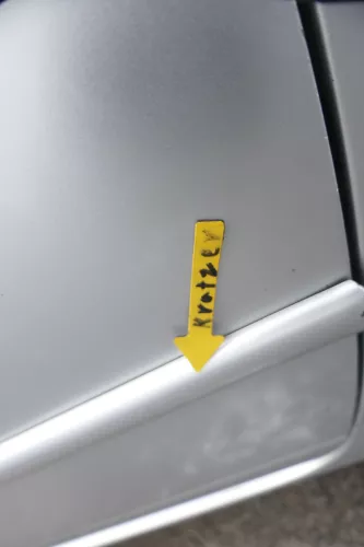 VW Lupo Seat Arosa Tür vorne links Fahrertür silber g LA7W (mechanischer Fenster (161135)