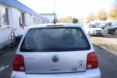 VW Lupo 6X Heckklappe Klappe Kofferraumklappe Scheibe silber LA7W grau