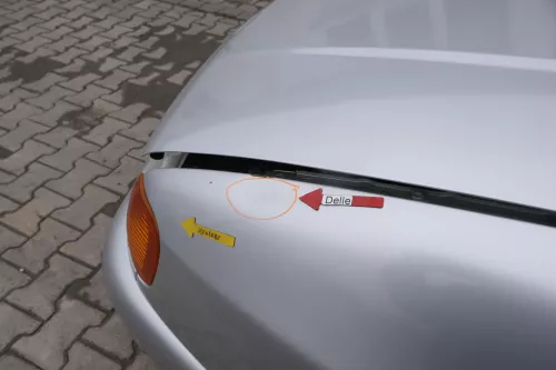 VW Caddy 9K Polo Variant 6Kv Kombi Kotflügel vorne links silber LS7N (161146)