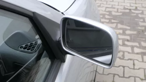 VW Polo Kombi elektrisch Spiegel vorne rechts Außenspiegel silber LS7N bisBj1999 (161151)