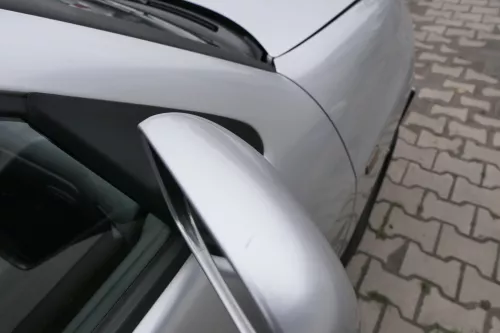 VW Polo Kombi elektrisch Spiegel vorne rechts Außenspiegel silber LS7N bisBj1999 (161151)