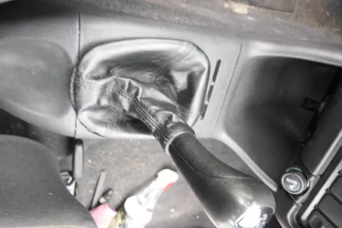 VW Polo Kombi Classic Schaltknauf Schaltsack Schaltung Schaltknüppel schwarz (161154)