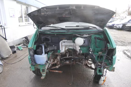 VW T4 Transporter Pritsche Motorhaube Haube Klappe vorne grün  (161194)