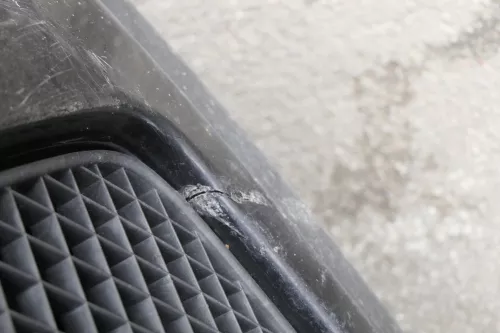 VW Polo 6N2 Stoßstange vorne Frontstoßstange Stoßfänger schwarz LC9Z +Grill d (161239)