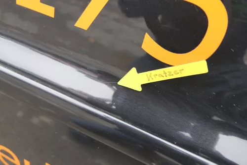 VW Polo 6N 6N2 Tür vorne links Fahrertür 2/3-Türer schwarz LC9Z blackmagic (161241)