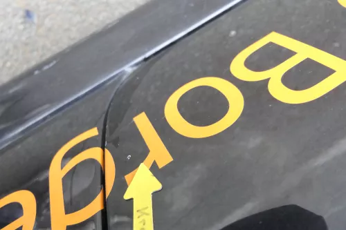 VW Polo 6N 6N2 Tür vorne links Fahrertür 2/3-Türer schwarz LC9Z blackmagic (161241)