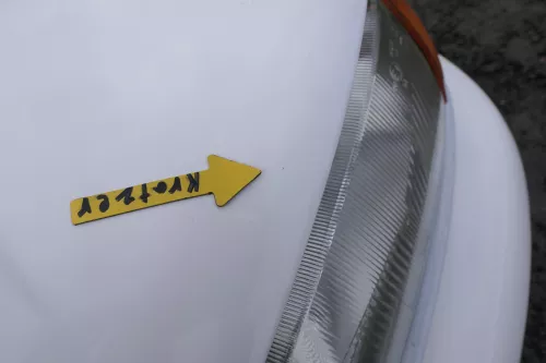 VW Polo 6N Motorhaube Frontklappe Haube vorne Klappe weiß LB9A (161251)