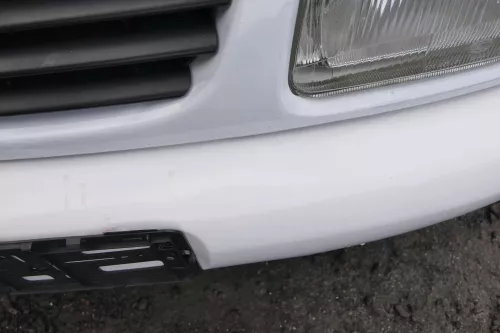 VW Polo 6N Stoßstange vorne breite Styling XXL Frontstoßstange weiß LB9A (161252)