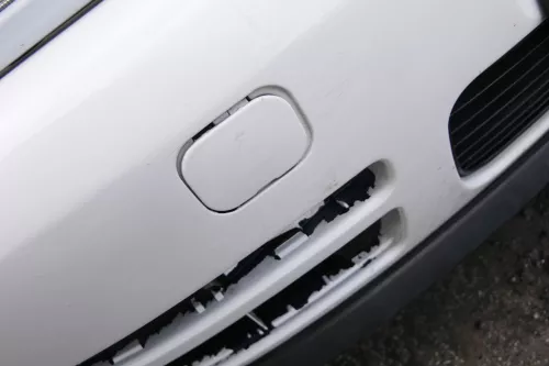 VW Polo 6N Stoßstange vorne breite Styling XXL Frontstoßstange weiß LB9A (161252)