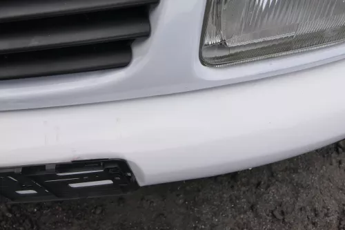 VW Polo 6N Stoßstange vorne breite Styling XXL Frontstoßstange weiß LB9A (161252)