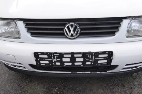 VW Polo 6N Stoßstange vorne breite Styling XXL Frontstoßstange weiß LB9A (161252)