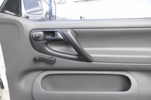 VW Polo 6N Türverkleidung Verkleidung Tür vorne rechts 2/3-Türer grau i (161261)