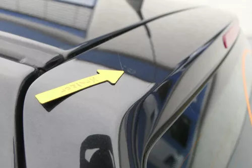 Polo 6N2 Heckklappe Klappe hinten Kofferraumklappe schwarz LC9Z- ohne Anbauteile (161271)