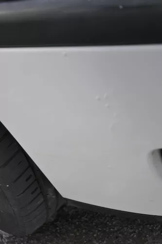 VW Polo 6N2 Stoßstange vorne Frontstoßstange Stoßfänger weiß LB9A +Grill (161327)