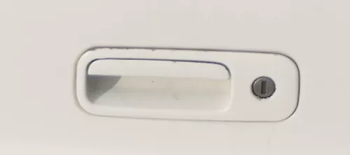 Polo 6N Golf 4 6N2 Lupo Griff Heckkklappe Heckklappengriff weiß LB9A