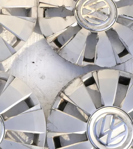 original 4 Stück VW Up Radkappe Radzierkappe 14 Zoll 1S0601147G - Bilder! (161342)