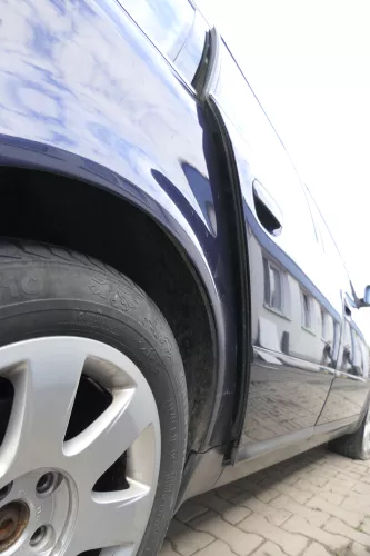 Audi A6 4B C5 Tür Türblatt hinten rechts blau LZ5T (161369)