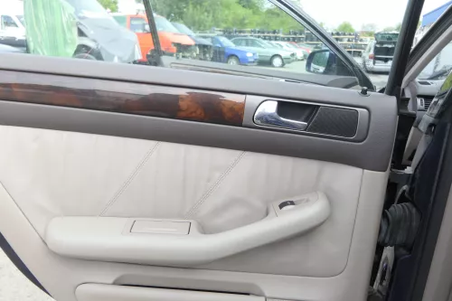 4x A6 4B Türverkleidung Verkleidung Tür vorne hinten links rechts Leder melange (161379)