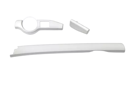 Skoda Octavia 1Z vorne Dekor Leisten alu silber Abdeckung Lichtschalter Leiste s