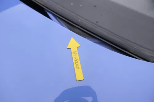 VW Lupo Motorhaube KLappe vorne blau LR5A (161463)