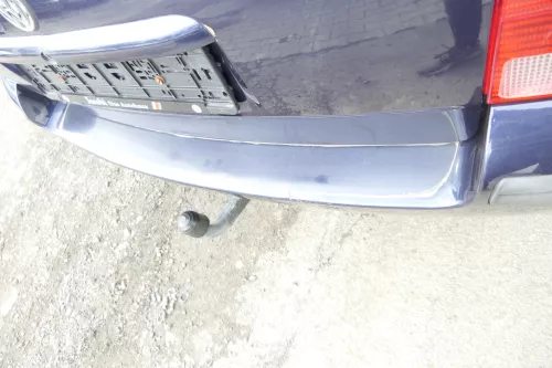 VW Passat 3B 3B5 Kombi Stoßstange hinten Heckstoßstange Stoßfänger blau LN5Y (161535)