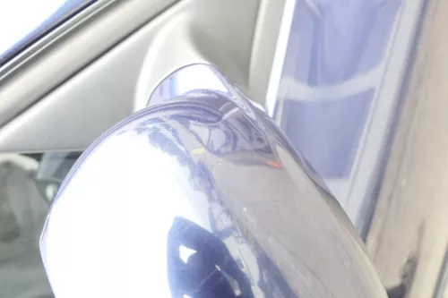 VW Passat 3B 3BG elektrischer Spiegel Außenspiegel rechts mit Glas blau LN5Y (161538)