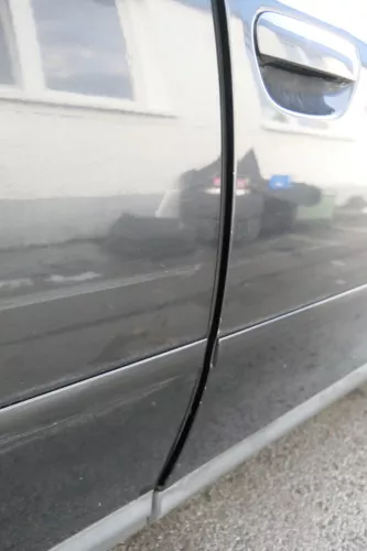 Audi A6 4B C5 Tür nur Türblatt vorne rechts Beifahrertür schwarz LZ9W (161551)