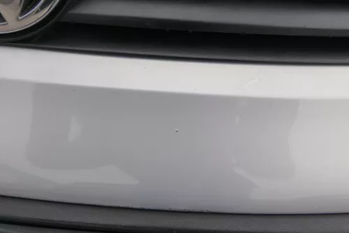 VW Passat 3B Stoßstange vorne Frontstoßstange Stoßfänger silber LB7Z grau Grill (161685)