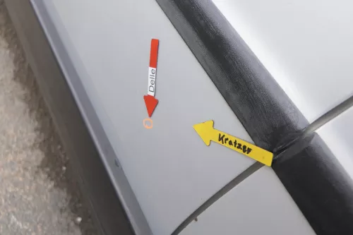 VW Passat 3B 3BG 3B6 Kombi + Limo Tür vorne links Fahrertür grau silber LB7Z ohn (161688)