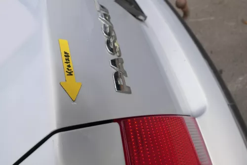 VW Passat 3B Limousine Heckklappe Klappe hinten Kofferraumklappe silber LB7Z o (161690)