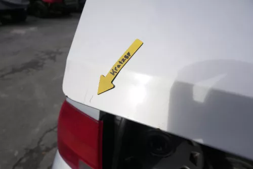 VW Passat 3B Limousine Heckklappe Klappe hinten Kofferraumklappe silber LB7Z o (161690)