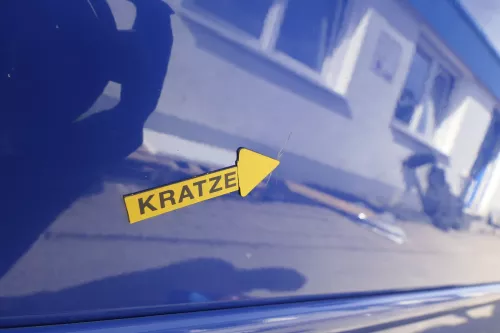 VW Lupo Seat Arosa Tür vorne rechts Beifahrertür blau LW5Z (für elektr.Fenst (161813)