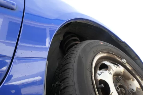 VW Lupo Kotflügel vorne rechts blau LW5Z (161814)