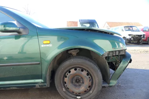 VW Golf 4 1J Kotflügel vorne rechts grün LC6M