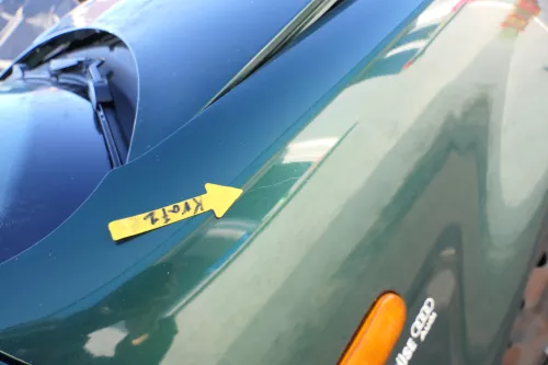 VW Golf 4 1J Kotflügel vorne rechts grün LC6M (161856)