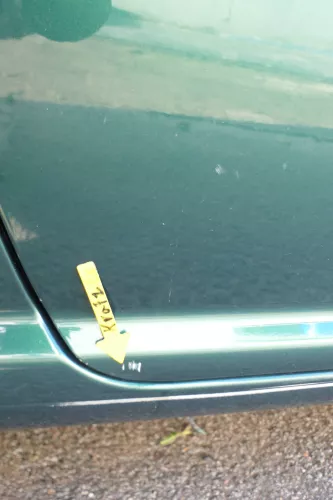 VW Golf 4 Tür vorne rechts Beifahrertür 2/3-Türer grün LC6M brightgreen ohnAnbau (161857)