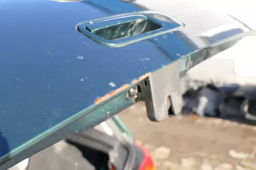 VW Golf 4 Limousine Heckklappe Kofferraumklappe Klappe hinten grün LC6M-ohneAnb (161859)