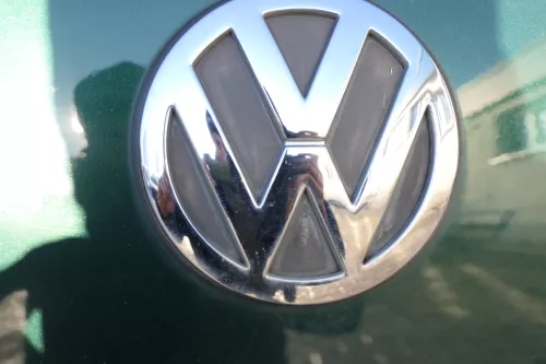 VW Golf 4 Limousine Heckklappe Kofferraumklappe Klappe hinten grün LC6M-ohneAnb (161859)