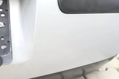 VW Golf 4 Limousine Stoßstange hinten Heckstoßstange Stoßfänger silber grau LA7W (162040)