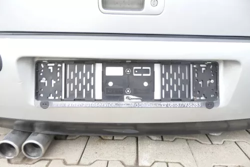 VW Golf 4 Limousine Stoßstange hinten Heckstoßstange Stoßfänger silber grau LA7W (162040)