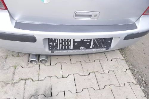 VW Golf 4 Limousine Stoßstange hinten Heckstoßstange Stoßfänger silber grau LA7W (162040)