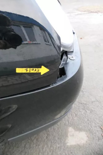 VW Lupo Kotflügel vorne rechts schwarz L041 uni 162081 (162081)