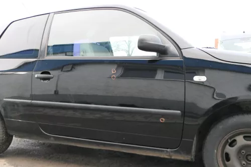 VW Lupo Seat Arosa Tür vorne rechts Beifahrertür schwarz L041 (mechanischerFenst