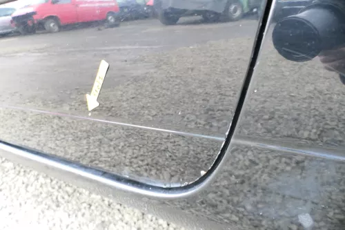 VW Lupo Seat Arosa Tür vorne links Fahrertür schwarz L041 (für elektr.Fensterhe (162083)