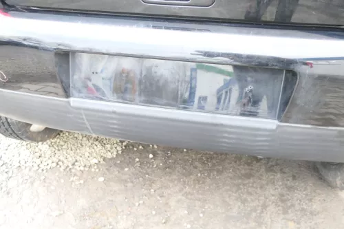 VW Lupo Stoßstange hinten Heckstoßstange Stoßfänger schwaz L041 v (162087)