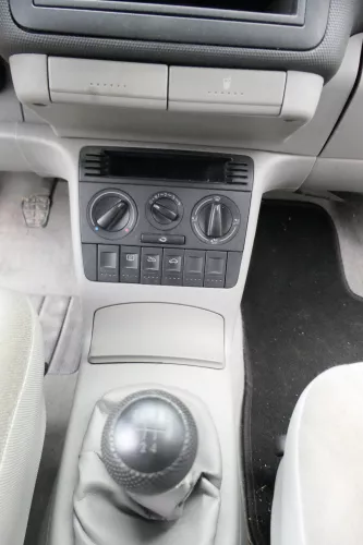 VW Lupo Polo 6N Schaltknauf Schaltsack Schaltung Schaltknüppel grau (162093)