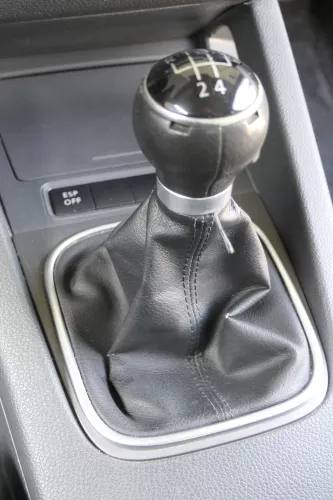 Golf 5 Schaltknauf Schaltsack Schaltung Schaltknüppel Leder 5-Gang 1K0711113BG