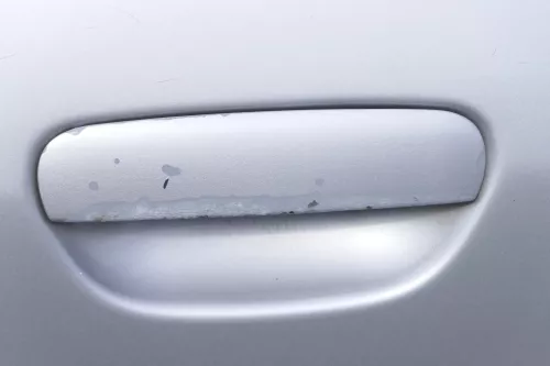 Audi A4 B5 Tür nur Türblatt hinten links grau silber LY7W - Facelift (162131)