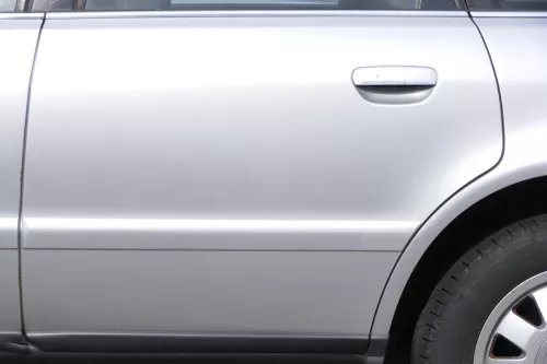 Audi A4 B5 Tür nur Türblatt hinten links grau silber LY7W - Facelift